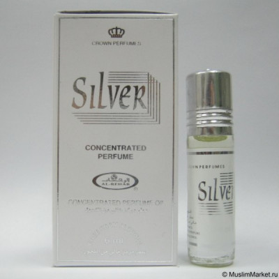 Масляные духи "Silver" от Al-Rehab 6 мл
